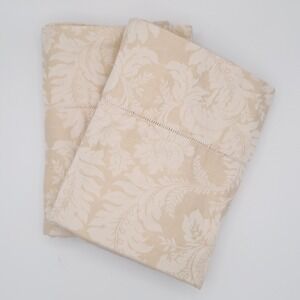 SFERRA Jaquard Cream Off white King set of two Pillowcases